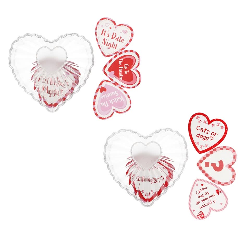 Date Night Heart Box For Valentine's Day, 1-ct.