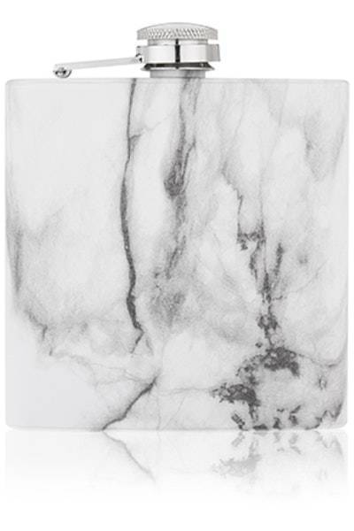 True Marble 6oz Stainless Steel Flask (1oz count)