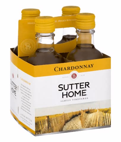Sutter Home Chardonnay 4 pack 187mL