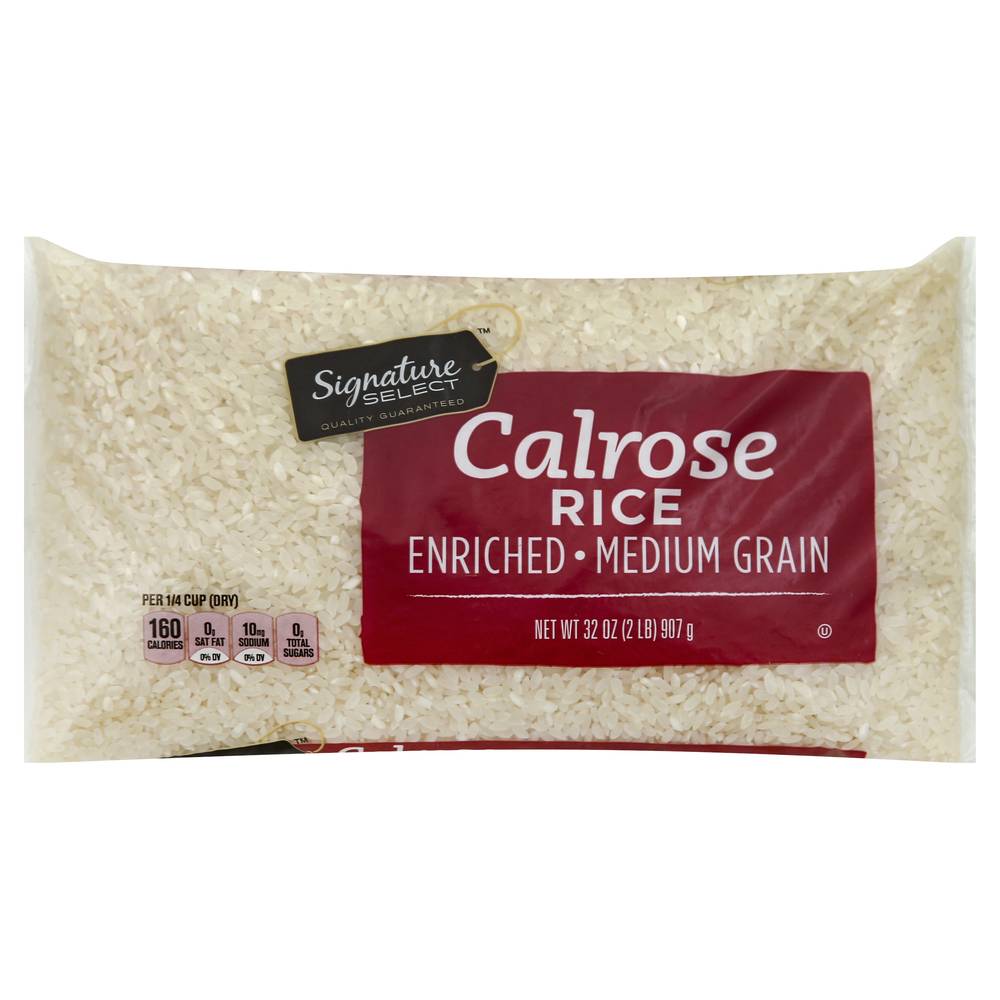 Signature Select Enriched Medium Grain Calrose Rice (2 lbs)