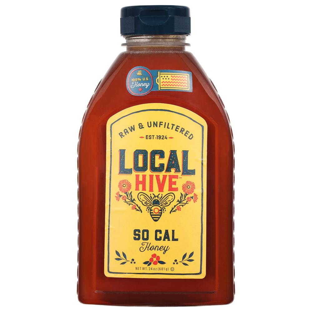 Local Hive So Cal Raw & Unfiltered Honey (1.5 lbs)