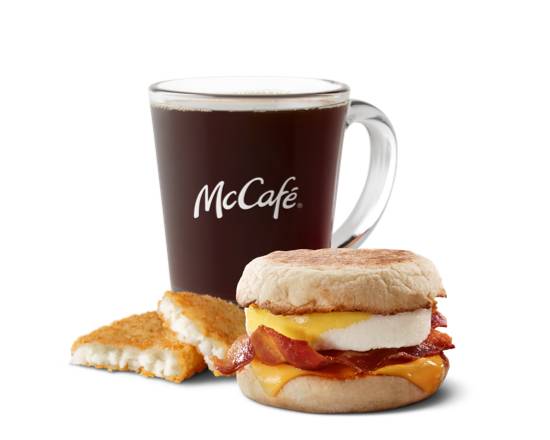 Order Bacon Egg Cheese McMuffin Meal food online from Mcdonald's store, Manchester Township on bringmethat.com