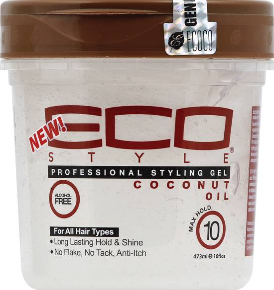 Eco Style Coconut Oil Professional Styling Gel