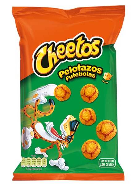 APERITIVOS CHEETOS FUTEBOLAS 130G