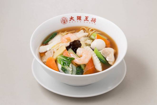 五目あんかけラーメン Ramen Noodle with Chop-Suey Sauce