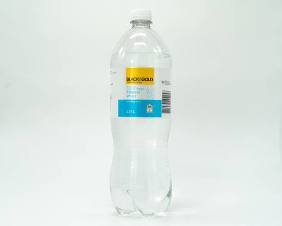 Black & Gold Sparkling Mineral Water 1.25L