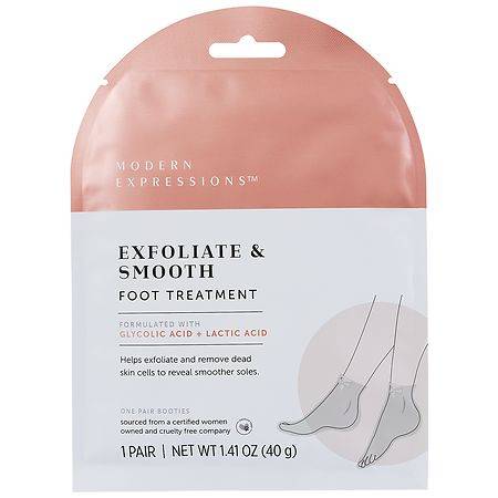 Modern Expressions Exfoliate & Smooth Foot Treatment - 1.0 pr