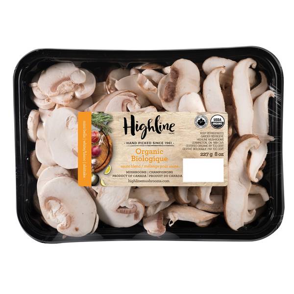 Highline Organic Saute Blend Mushrooms