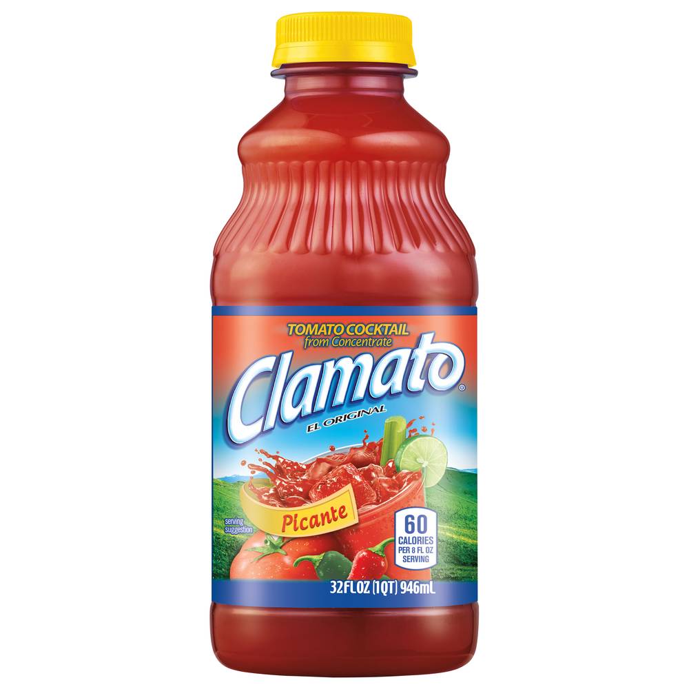 Clamato Picante Cocktail (32 fl oz) (tomato)