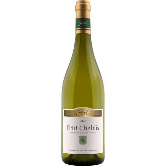 Club Des Sommeliers Petit Chablis - Bourgogne - Vin blanc - 75cl