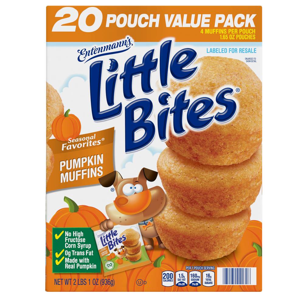 Entenmann's Little Bites Seasonal Favorites Muffins (pumpkin)