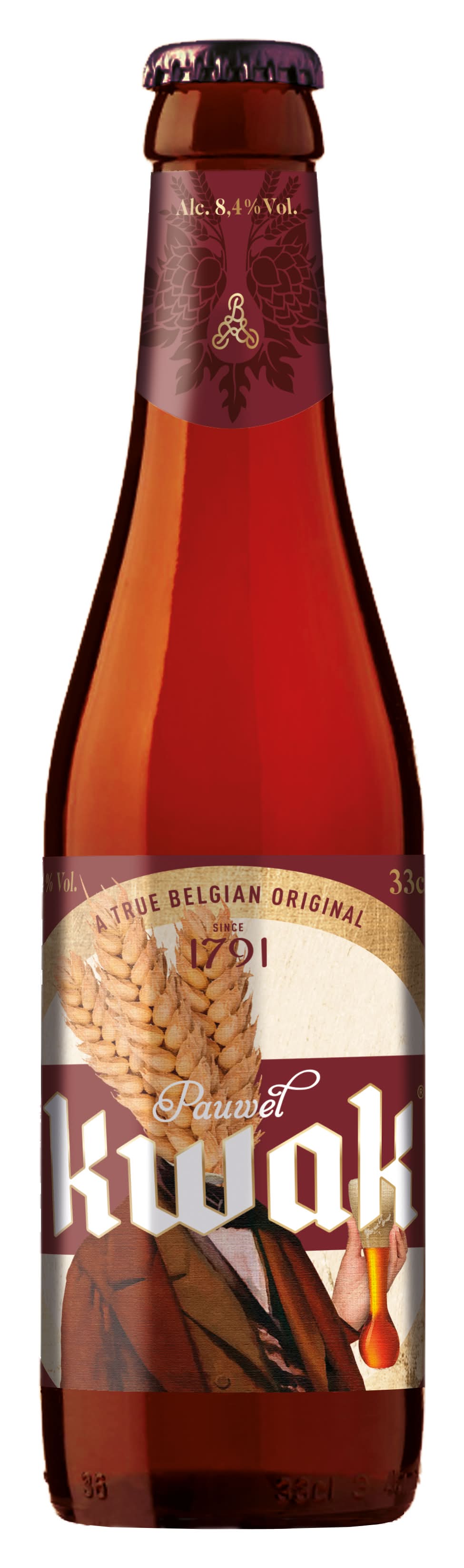 Pauwel Kwak - Bière ambrée (330ml)