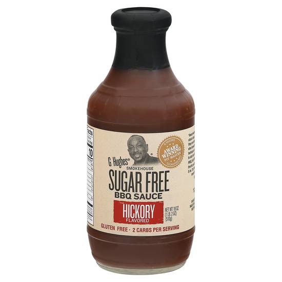 G Hughes Sugar Free Smokehouse Hickory Bbq Sauce