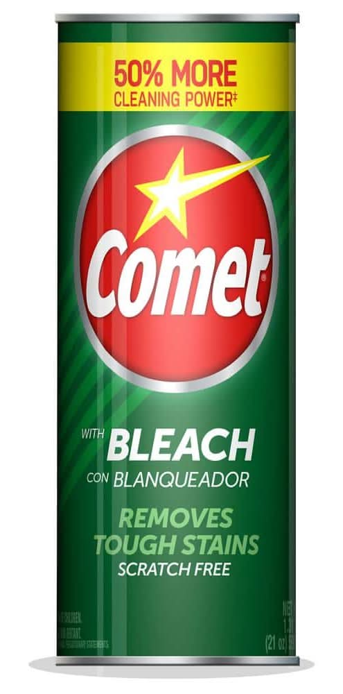 Comet 21 Oz. All Purpose Abrasive Powder Cleaner With Bleach, Pine