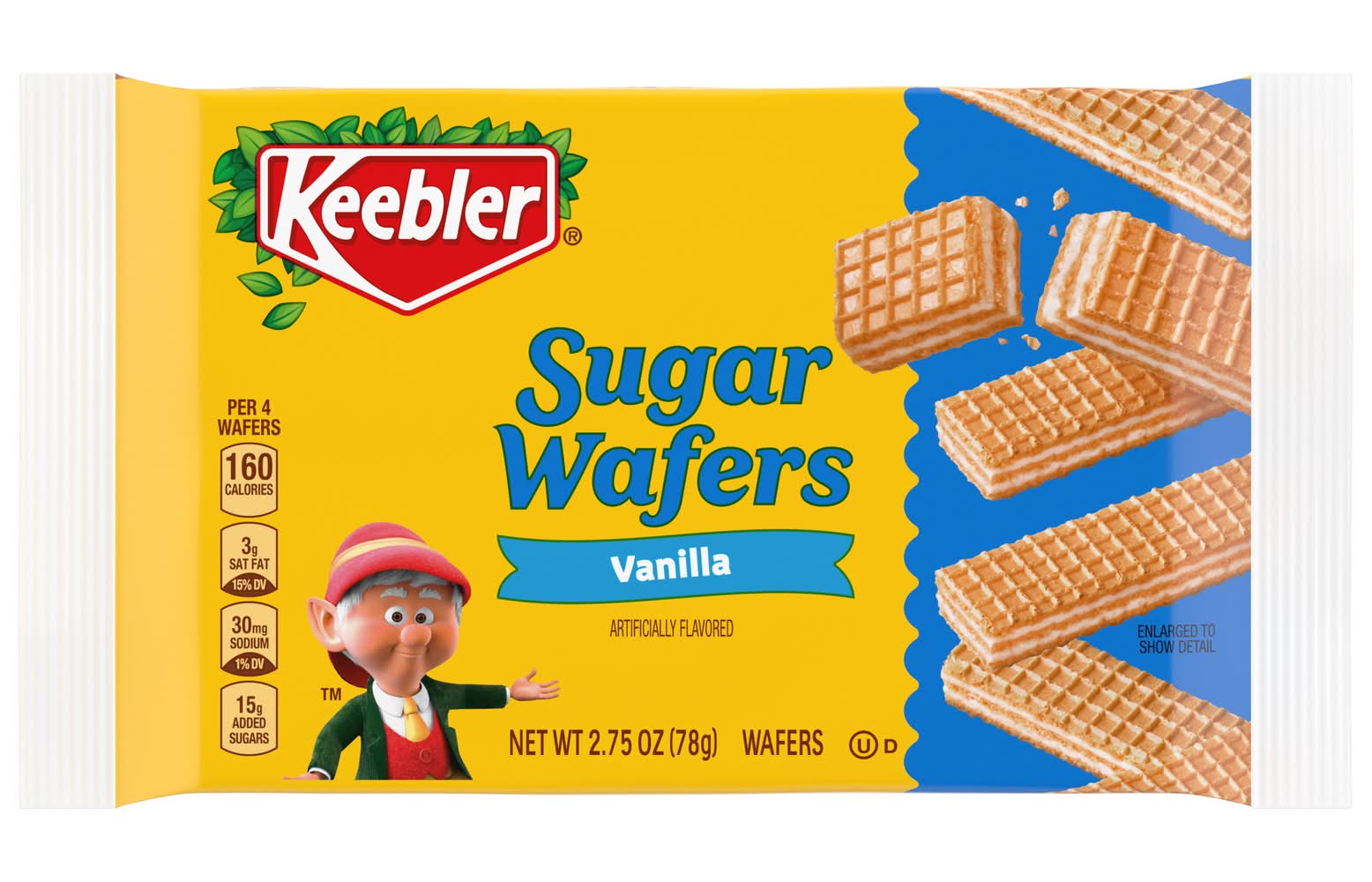 Keebler Sugar Wafers, Vanilla (2.75 oz)