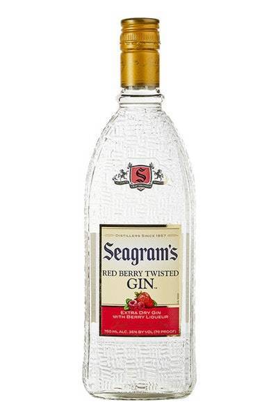 Seagram's Red Berry Twisted Gin (750ml bottle)