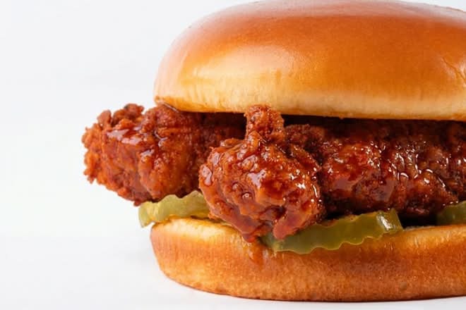 Nashville Hot Chicken Sandwich Meal
