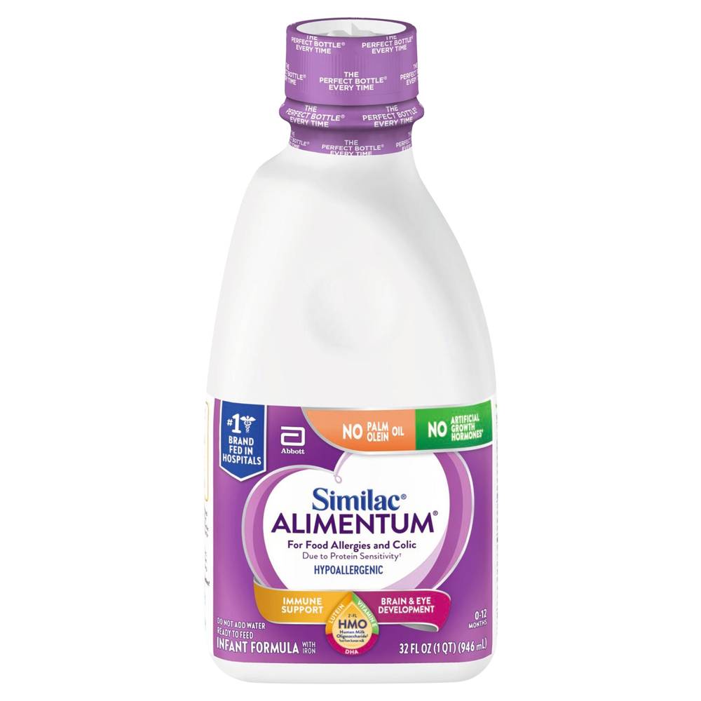 Similac Alimentum Infant Formula With Iron 0-12 Months