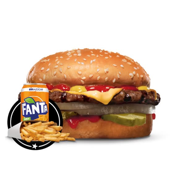 Combo Big Cheeseburger