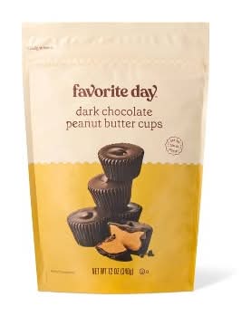 Favorite Day Dark Chocolate Peanut Butter Cups (12 oz)