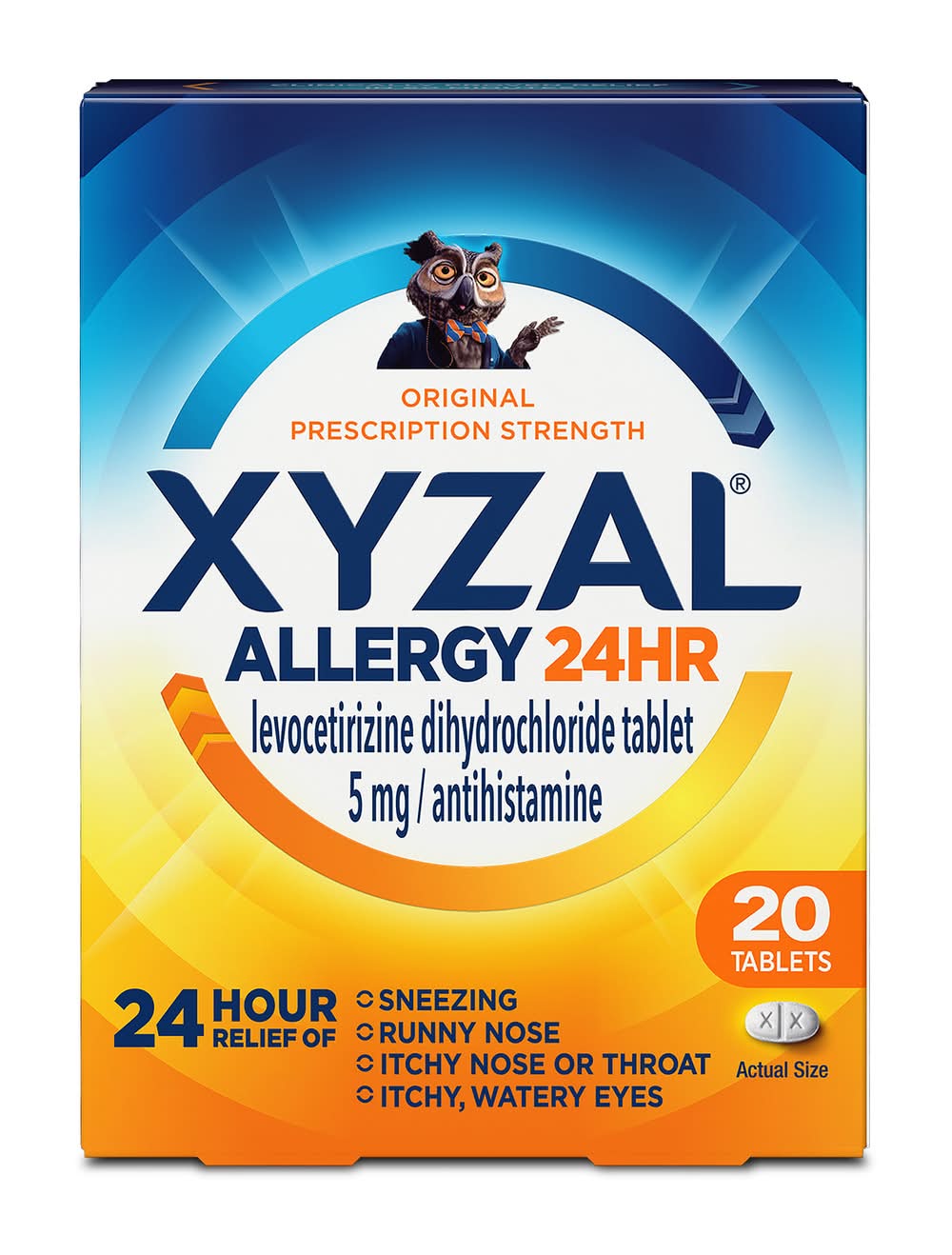 Xyzal Allergy 24hr Relief Tablets (20 ct)