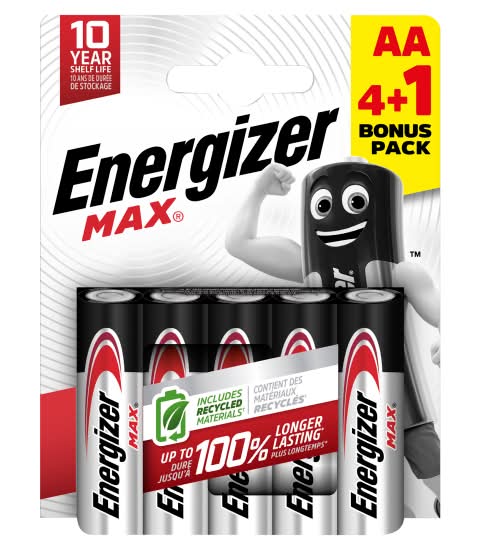 Energizer Max Aa Batteries (5 pack)