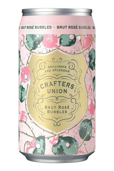 Crafters Union California Brut Rose Bubbles Sparkling Wine (375 ml)