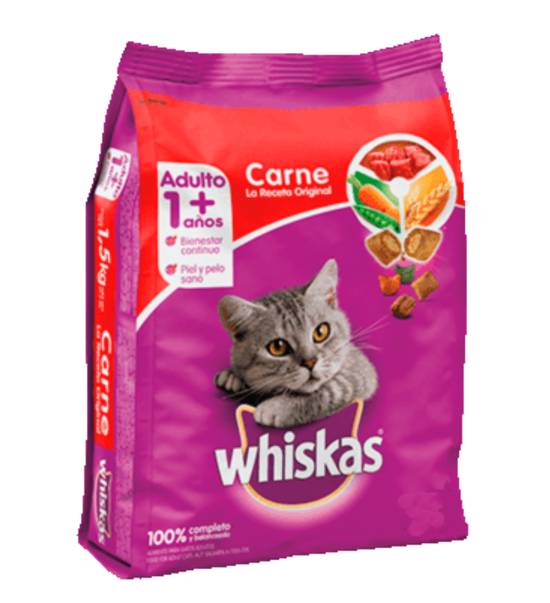 Whiskas Adulto Carne 1.5 kg