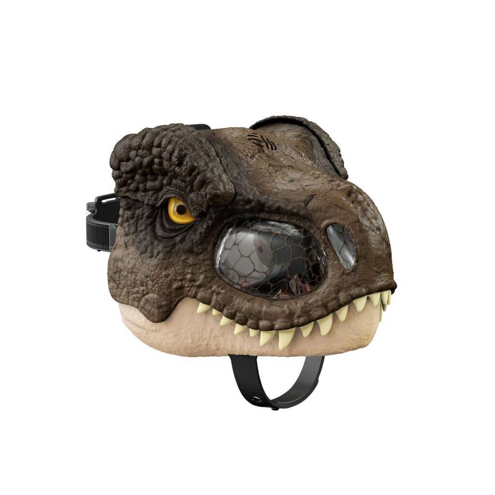Jurassic world máscara interactiva tiranosaurio rex