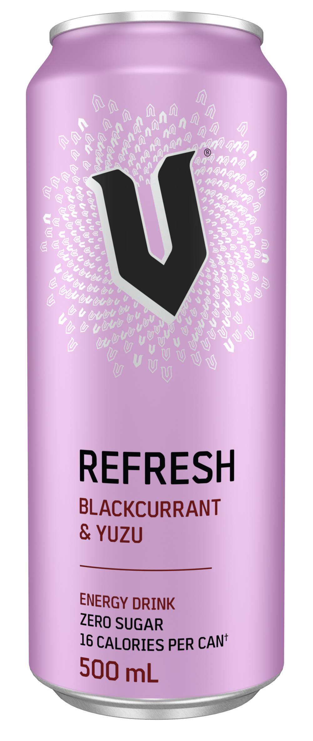 V Zero Sugar Refresh Energy Drink, Blackcurrant-Yuzu (500mL)