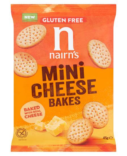 Nairn's Cheese, Gluten Free Mini Bakes (45g)