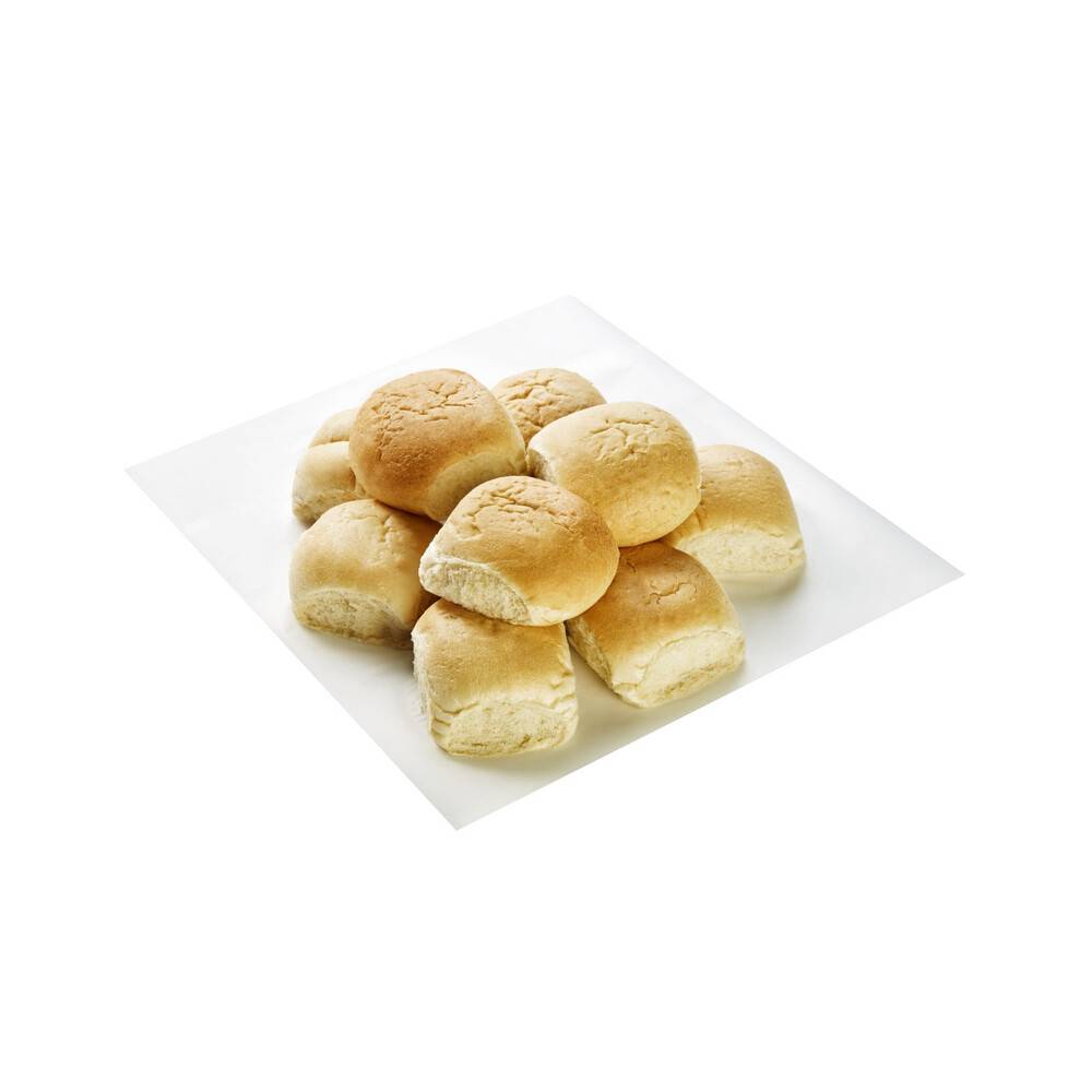 Coles Bakery Super Soft Round Rolls 12 pack