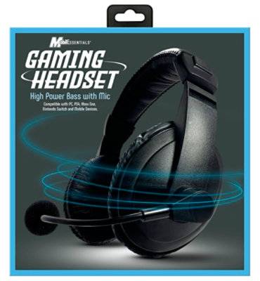 Universal Pc Gaming Headset Black - Ea