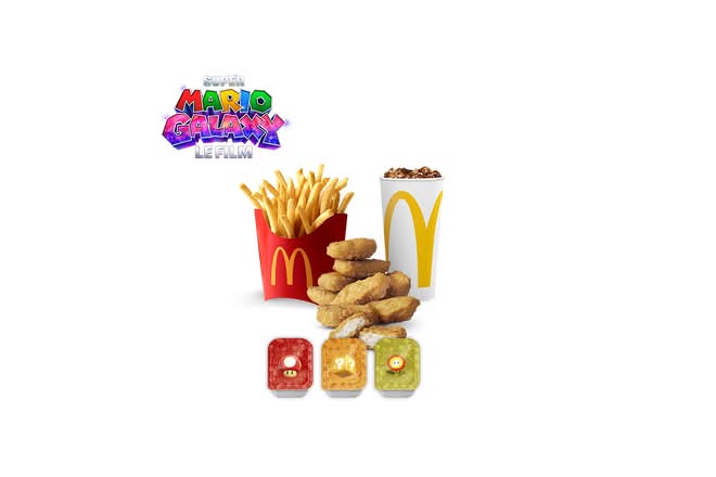 9 CHICKEN McNUGGETS™ SAUCES POWER-UP