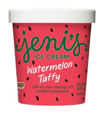 Jeni's Frozen Ice Cream, Watermelon Taffy (16 fl oz)