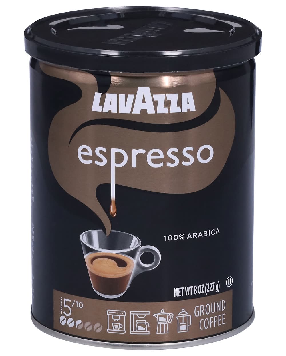 Lavazza 100% Arabica Ground Coffee, Espresso (8 oz)