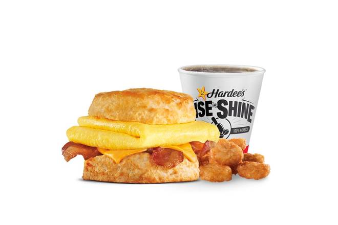 Bacon Egg & Cheese Biscuit Combo