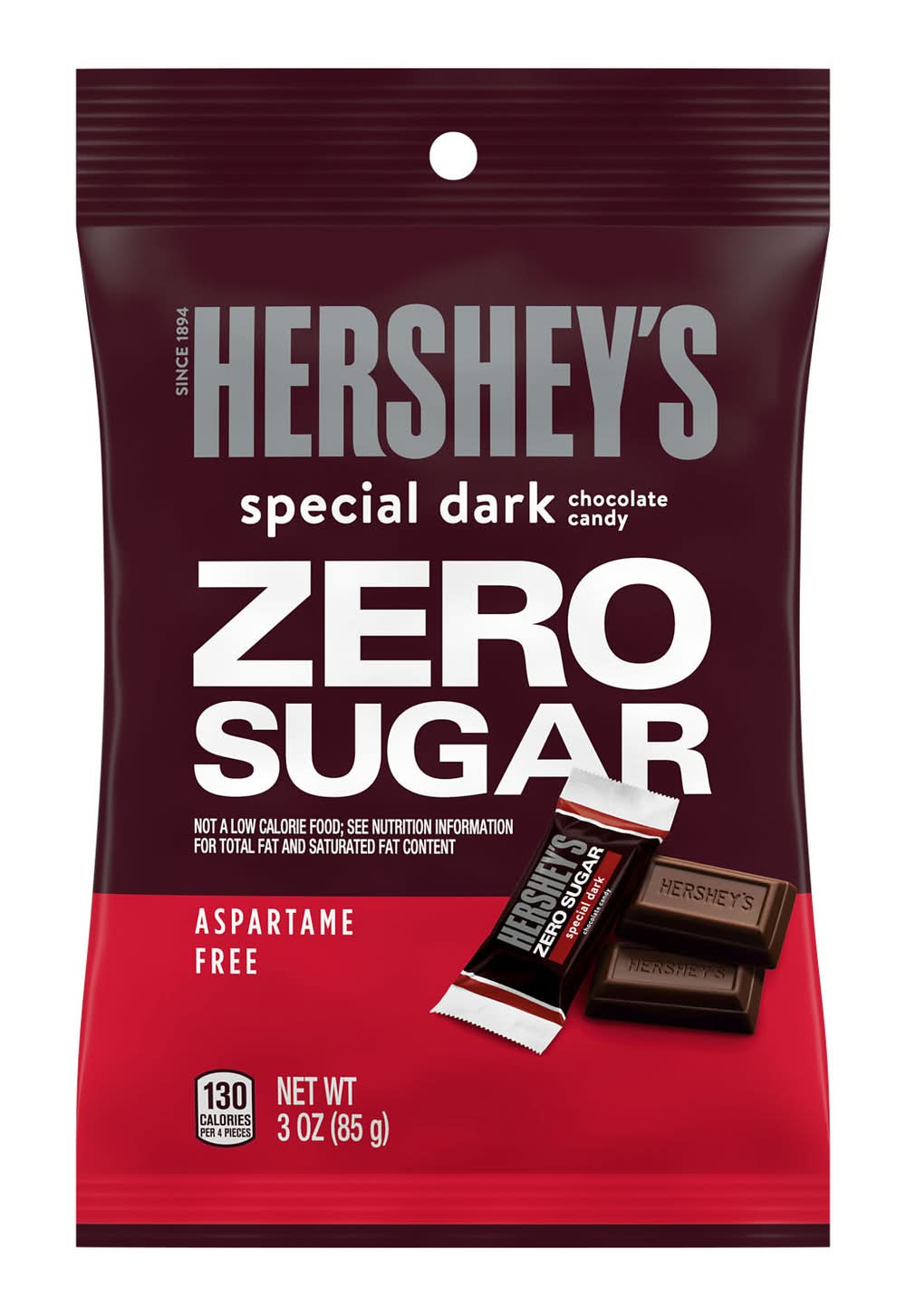 Hershey's Special Dark Zero Sugar Chocolate Candy Bar (3 oz)