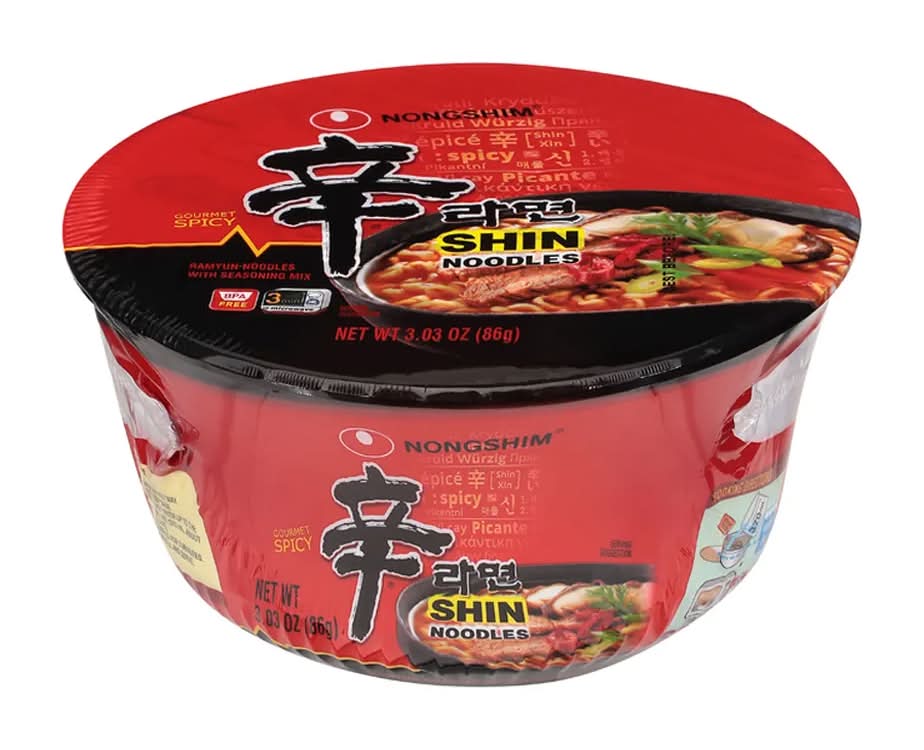 Nongshim Shin Gourmet Spicy Noodles