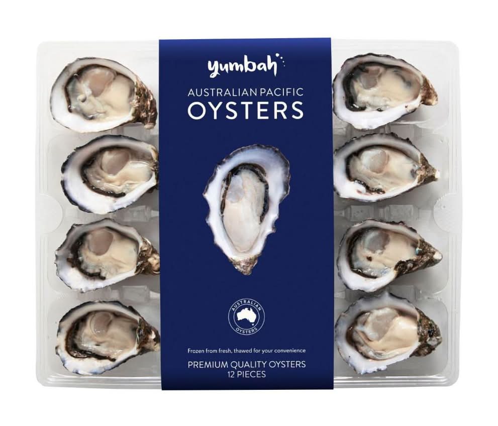 Yumbah Australian Thawed Pacific Oysters 1 Dozen