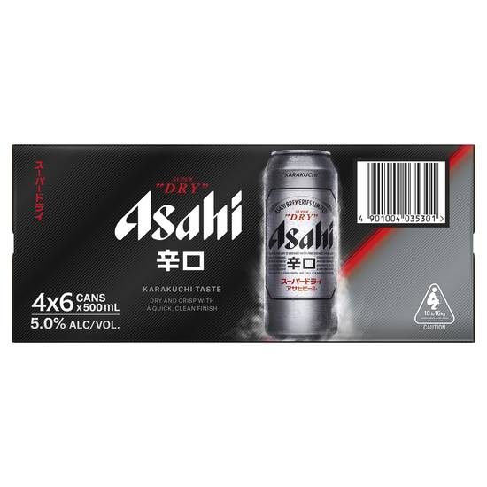 ASAHI Super Dry Beer 500ml Can - 1PC