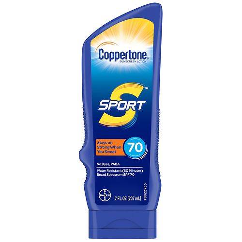 Coppertone Sport Sunscreen Lotion SPF 70 - 7.0 Fl Oz