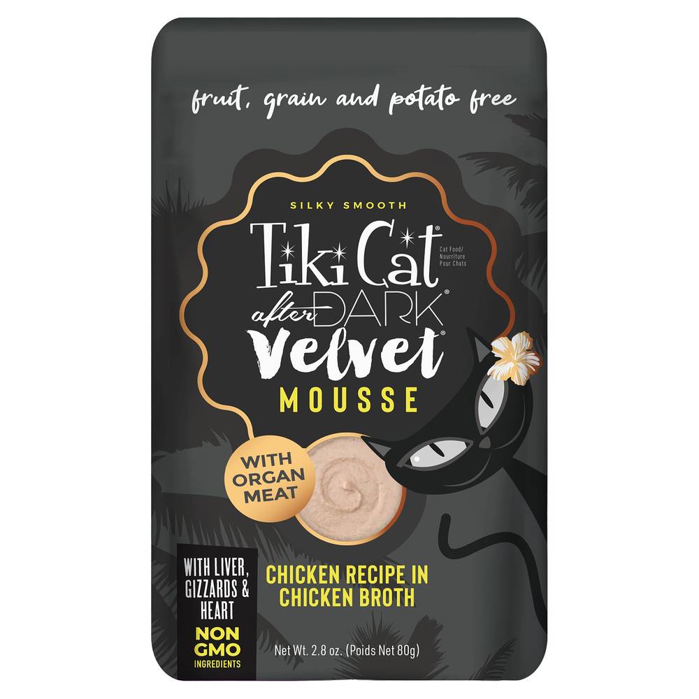 Tiki Cat After Dark Velvet Mousse (Flavor: Chicken)