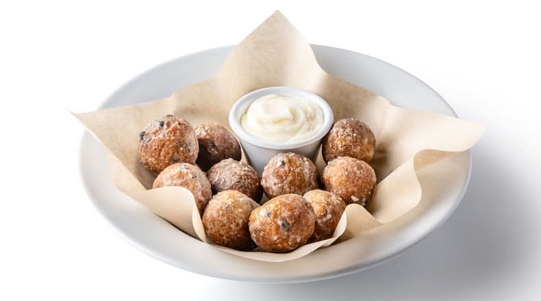 New! Blueberry Donut Holes