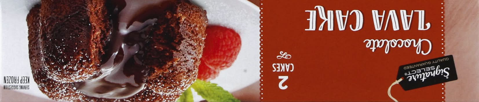 Safeway - Signature Select Chocolate Lava Cake (8 oz) - Delivery  display picture 1