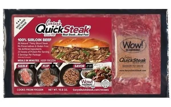 Gary's Quick Steak Sirloin Beef