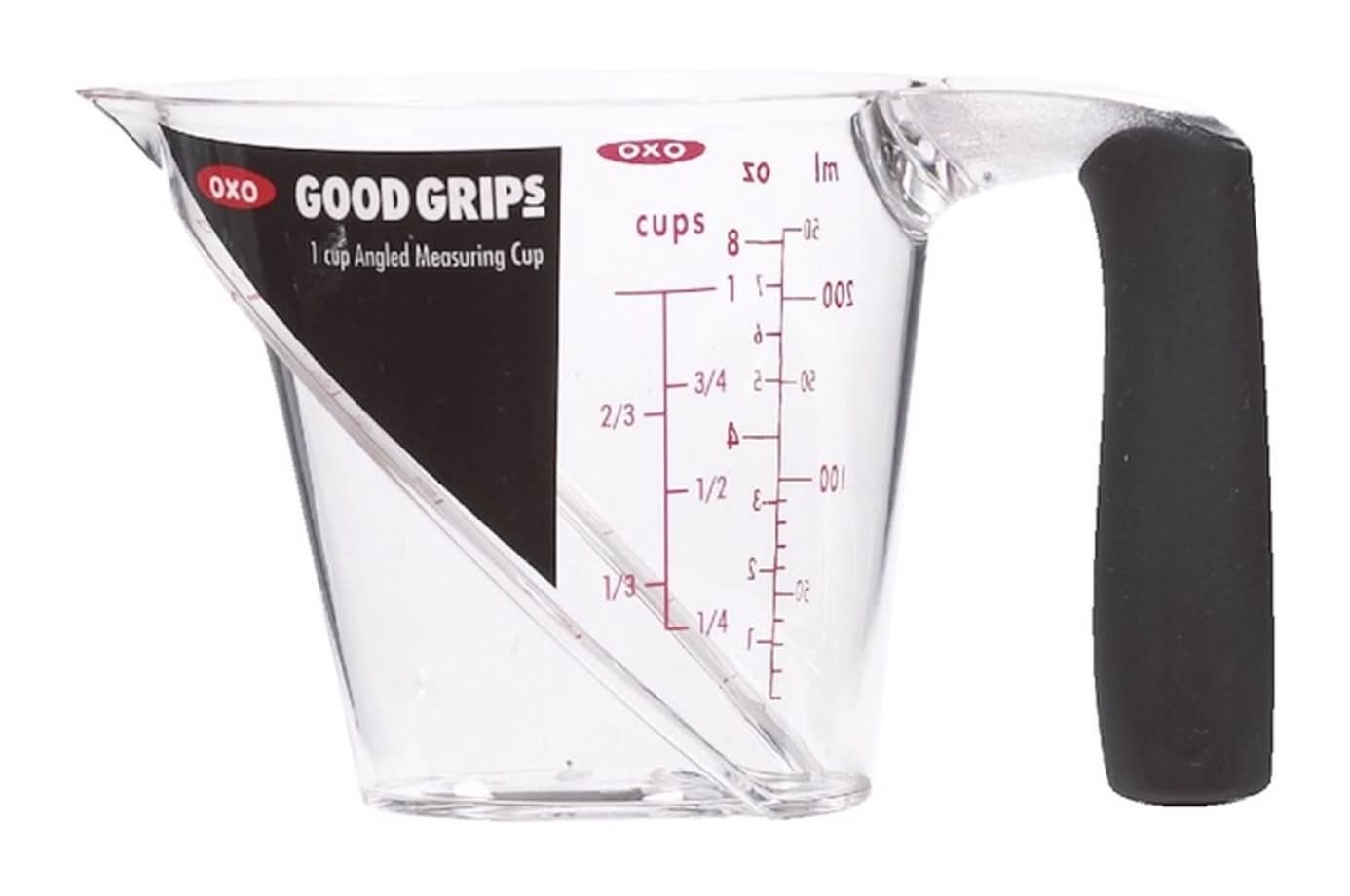 Oxo Good Grips 1 Cups Tritan Clear Angled Measuring Cup