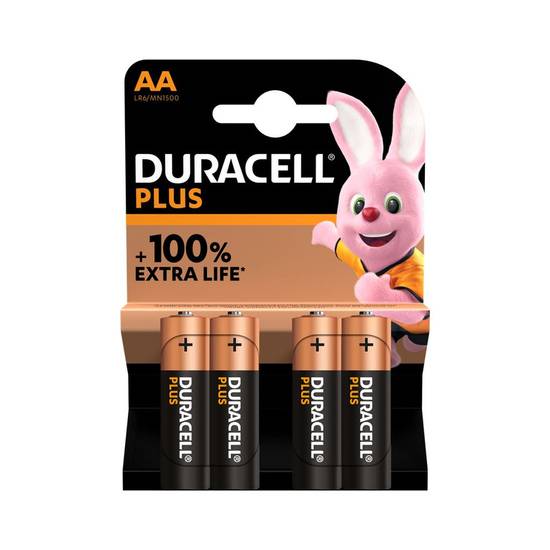 Piles AA Duracell x4