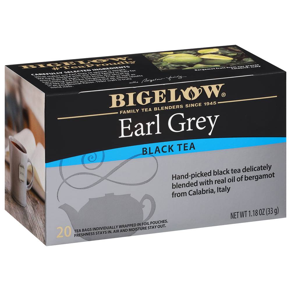 Bigelow Black Tea, Earl Grey (1.18 oz, 20 ct)