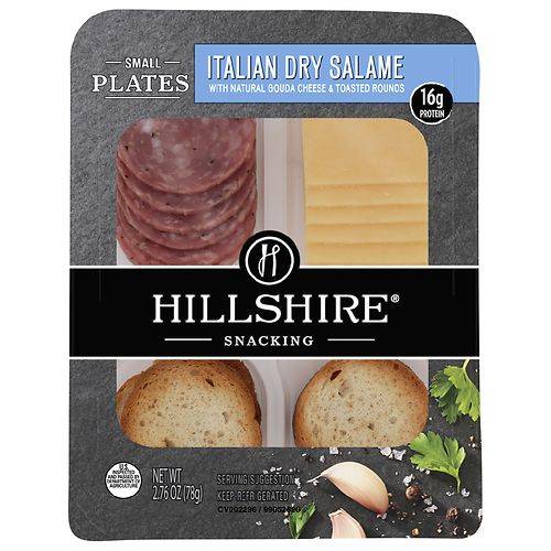 Hillshire Farm Small Plates, Italian Dry Salame and Gouda Cheese - 2.76 oz